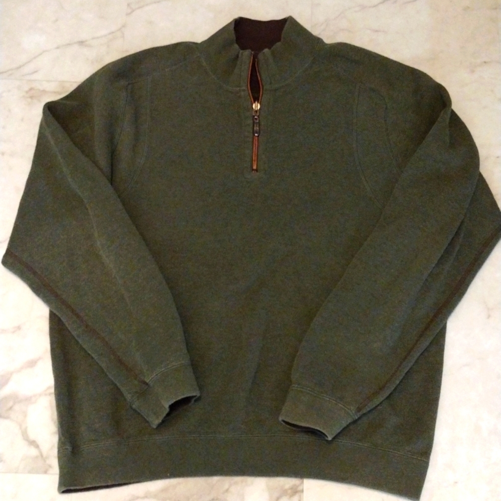 Tommy Bahama sweatshirt.